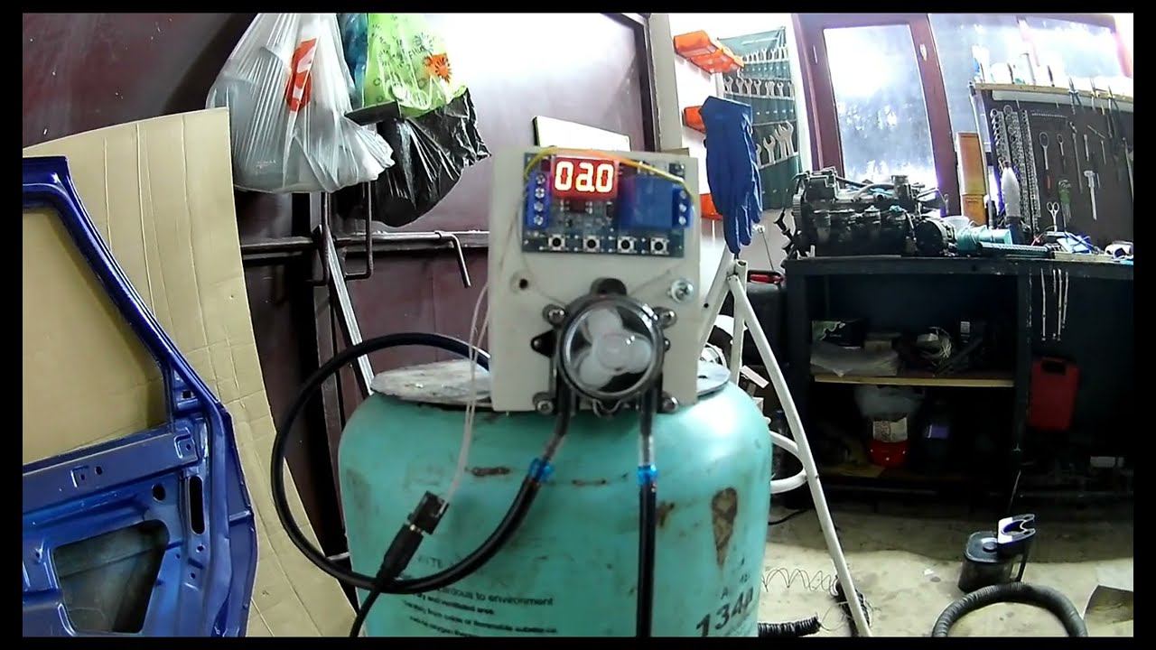 Гараж. Печурга японца. Новый насос, новые испытания. смотреть онлайн