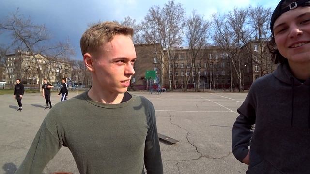 Данк сессия молодых данкеров в Запорожье. Нереальный уровень парней!