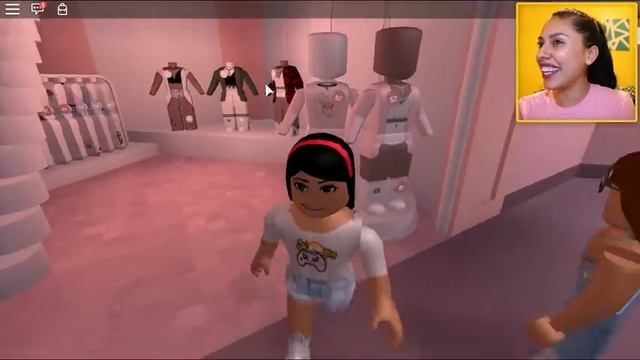 GOING BACK TO SCHOOL SHOPPING WITH MY CRAZY BEST FRIEND! - Roblox Roleplay смотреть онлайн