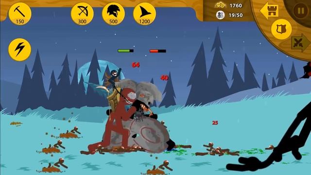 1 Stone Giant + 1 Kai Rider + 1 Griffon The Great vs Stone Giant + Deadkai Fight // Stick War Legac смотреть онлайн