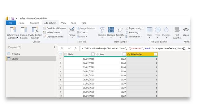 DATE TABLE for Power BI using Power Query смотреть онлайн