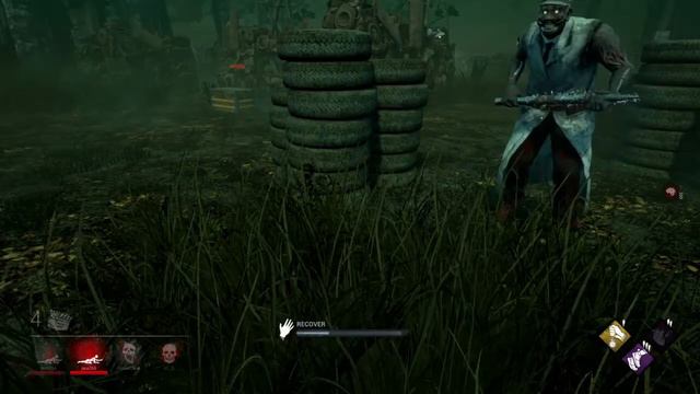 Играем в Dead by daylight на PlayStation4 Slim! смотреть онлайн