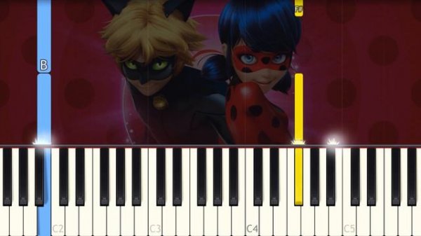Miraculous - Never Surrender - EASY Piano tutorial