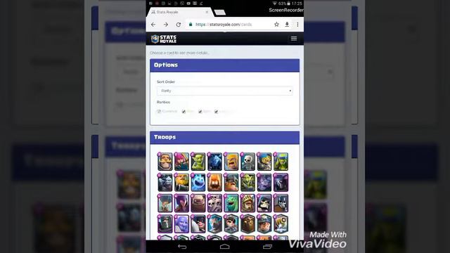 Stats Royale ,the best clash royale site смотреть онлайн