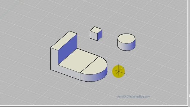 AutoCAD 3D Modelling - Positioning Objects смотреть онлайн