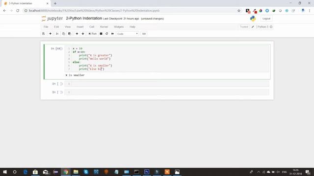 2-Python Indentation смотреть онлайн