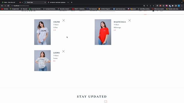 React Js - Страницы : Favorites && Carts. Cоздание проекта Allegri (7) смотреть онлайн