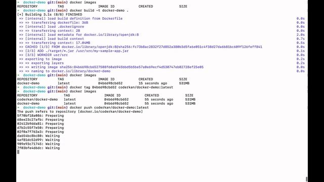 Push & Pull Images to DockerHub смотреть онлайн