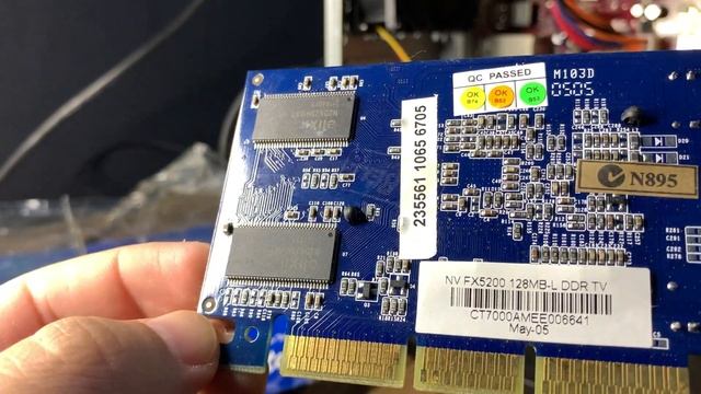 I found this BRAND NEW GeForce FX 5200 never used before, from 2005 смотреть онлайн