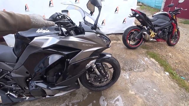 Kawasaki Z1000SX Ninja 1000 2017г, осмотр Мотоподзаказ из Японии