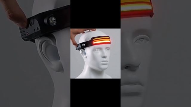 налобный фонарь с сенсорным датчиком и акамуллятором смотреть онлайн