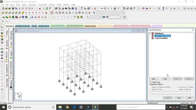 Isolated Footing Design By Staad Pro V8i Part I TAQNIA смотреть онлайн