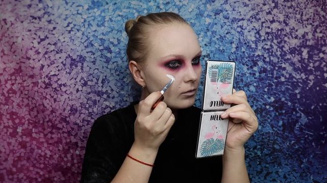 МАКИЯЖ НА ХЭЛЛОУИН | HALLOWEEN MAKEUP TUTORIAL | EASY JIGSAW MAKEUP смотреть онлайн