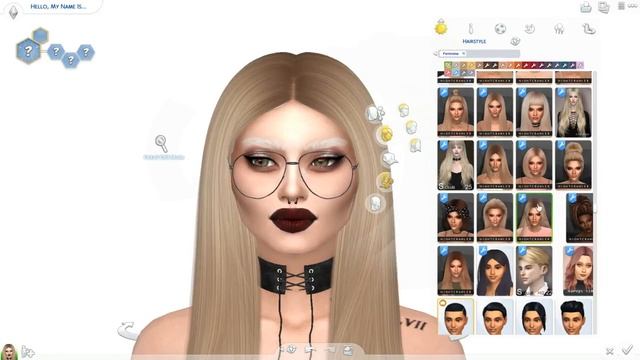 The Sims 4: Create A Sim | INKED BADDIE + FULL CC LIST & SIM DOWNLOAD