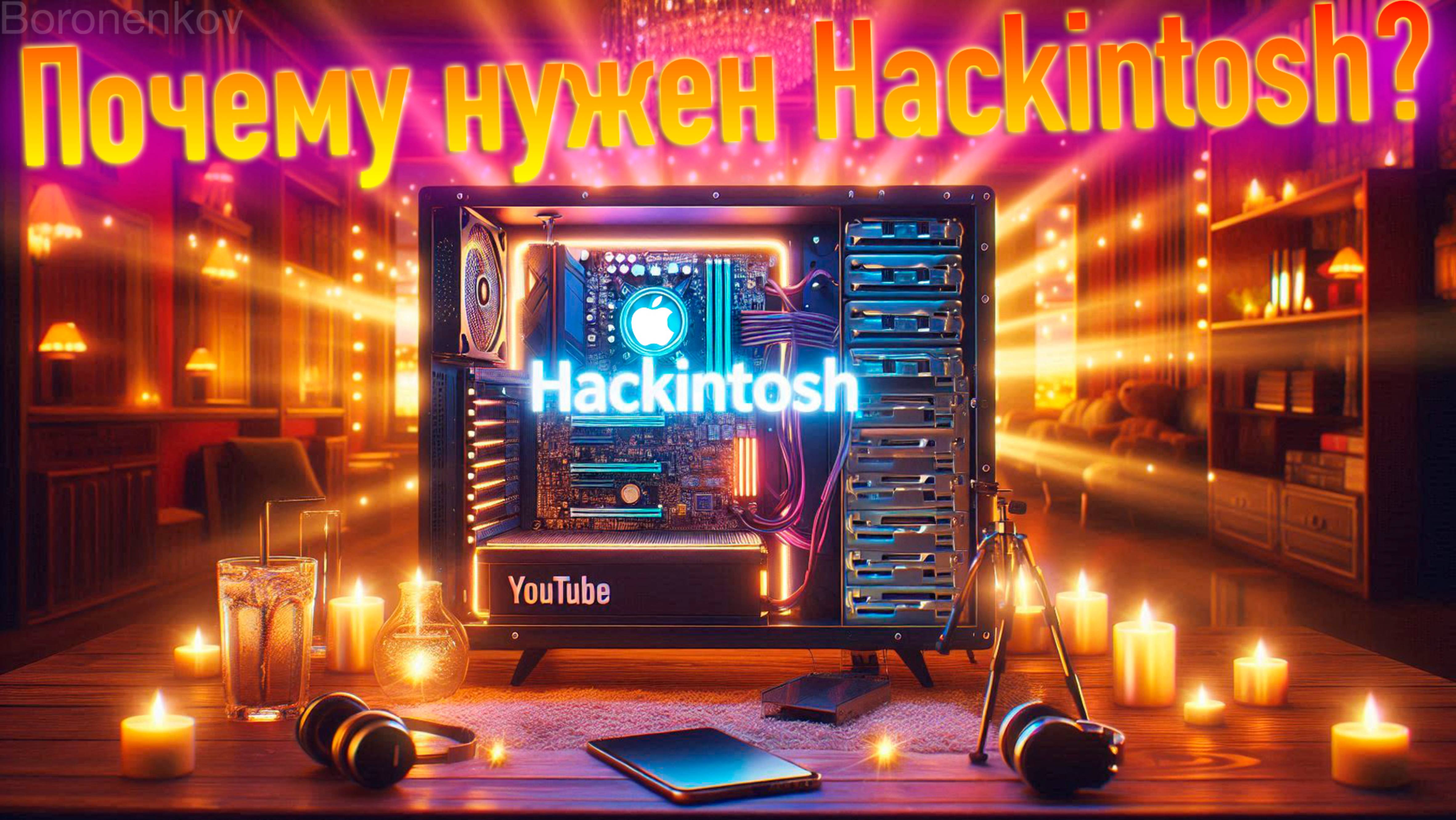 ПОЧЕМУ ВАМ НУЖЕН HACKINTOSH, А НЕ ТЕХНИКА APPLE? - ALEXEY BORONENKOV | 4K смотреть онлайн