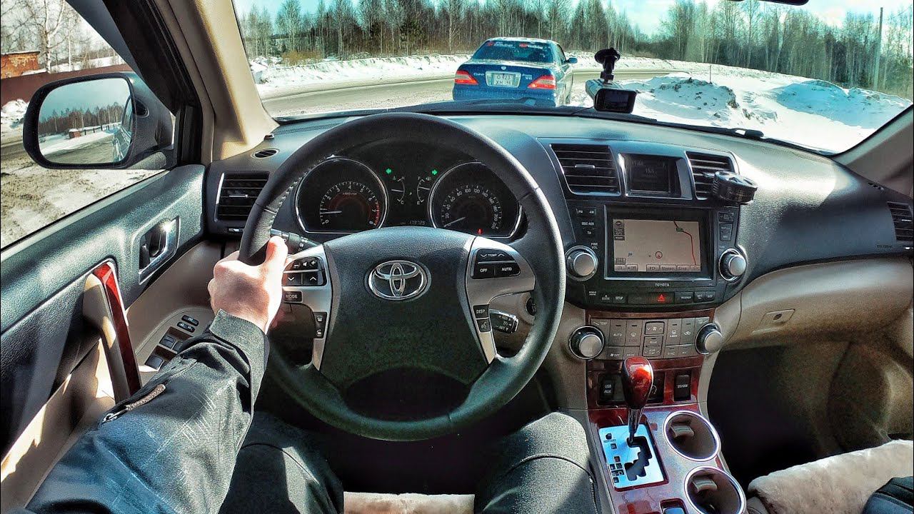 2010 Toyota Highlander 3.5 AT - POV TEST DRIVE смотреть онлайн