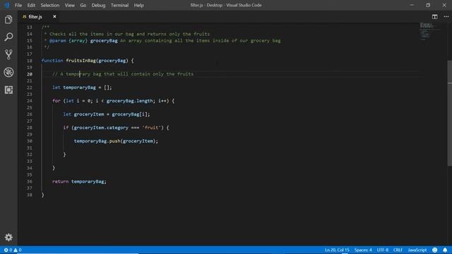 JavaScript Array Filter - Tutorial смотреть онлайн