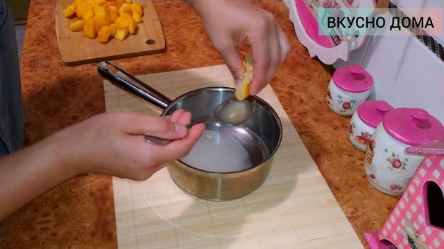 #ПЕРСИК_В_ТОРТ. КАРАМЕЛИЗИРОВАННЫЙ ПЕРСИК В ТОРТ. смотреть онлайн