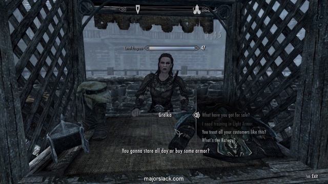 Skyrim Necromage Vampire Build Walkthrough Part 40: Makeover Materials смотреть онлайн