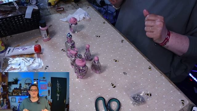 mudlarking craft - Summer / wedding table centre piece 13,06,2022 -- смотреть онлайн