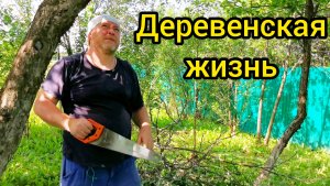 УРА ПЕРВАЯ ГРЯДКА. Деревенская жизнь. Первые посадки.