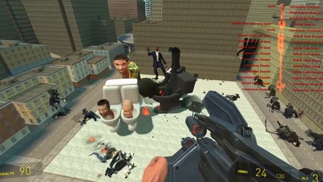 NEW SKIBIDI TOILET CRAB CONTROLS CAMERA MAN BOSSES In Garry's Mod!