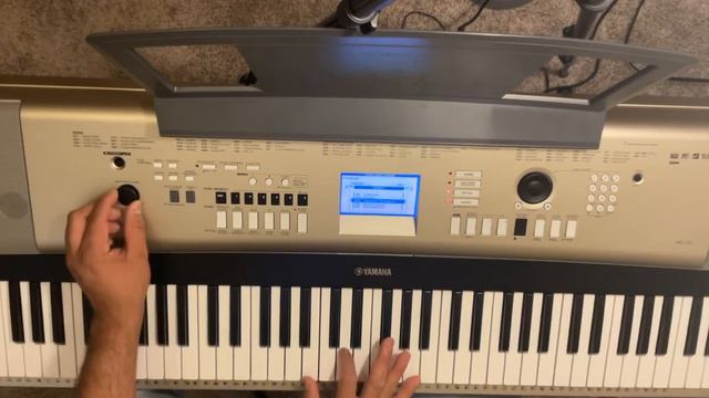 cómo tocar el piano sin más músicos Yamaha YPG 235 y 535 смотреть онлайн