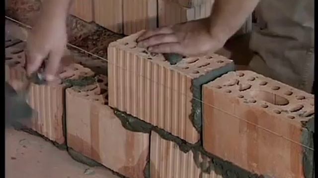 Возведение кирпичных стен. смотреть онлайн