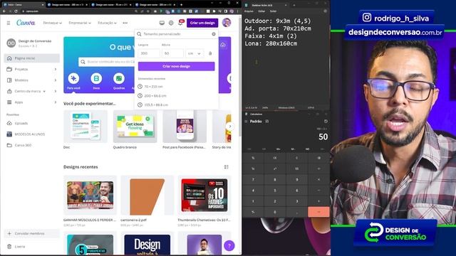 DEFINITIVO! Como Fazer Artes para GRANDES FORMATOS no CANVA (Outdoors, Banners e Fachadas) смотреть онлайн