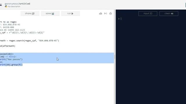 REGEX - PYTHON смотреть онлайн