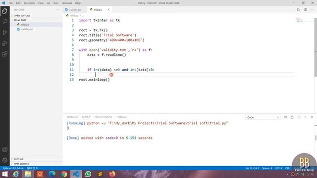 Create Trial Software using Python | Create Demo Software | Trial Software | Demo Software | Python смотреть онлайн