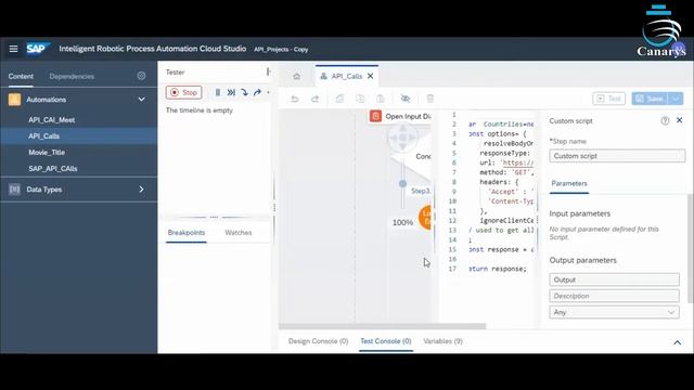 Canarys | No Code-Low Code Project demo for API Data Consumption смотреть онлайн