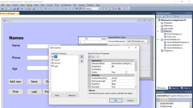 C# Tutorial - Connect SQL server database with Visual Studio C# with source code смотреть онлайн