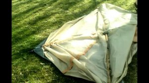 Как правильно собрать палатку))))