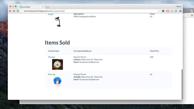 AuctionBay Demo смотреть онлайн
