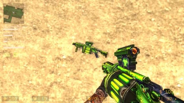 Counter Strike Source - M32 MGL Venom (XM1014) смотреть онлайн