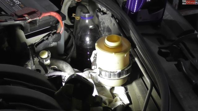Замена жидкости ГУР Renault Duster 2015г 2.0(двигатель F4R) 4x4 6MКПП