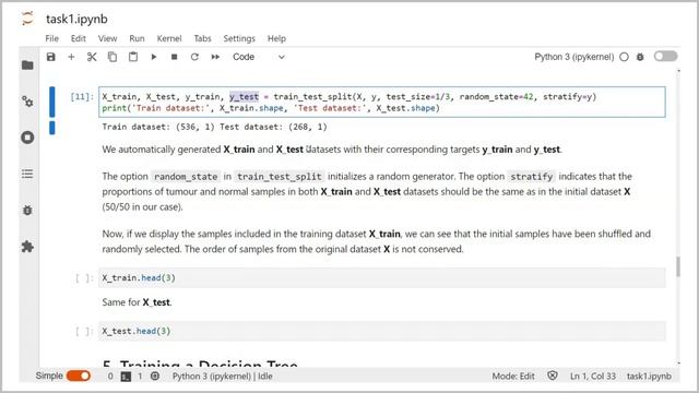 [SUB EN/FR] Basic machine learning pipeline with scikit-learn | Task 1 | Master Course AI4Omics смотреть онлайн