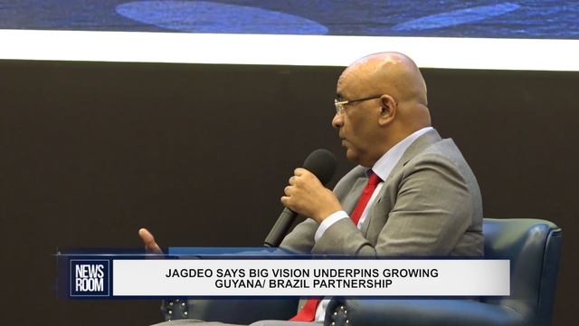 JAGDEO SAYS BIG VISION UNDERPINS GROWING GUYANA BRAZIL PARTNERSHIP смотреть онлайн
