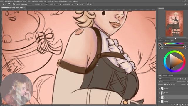 SpeedPaint | Фем Лини | Genshin Impact смотреть онлайн