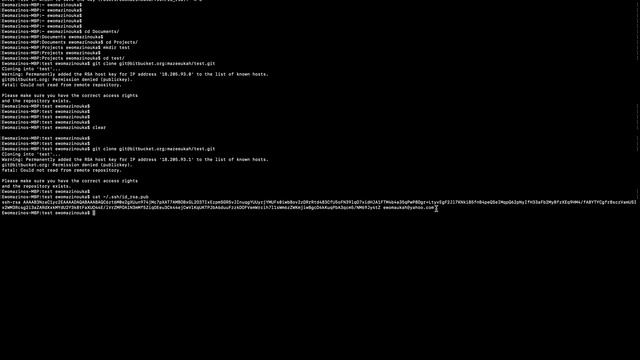 How to setup access to bitbucket repositories through ssh key on mac смотреть онлайн