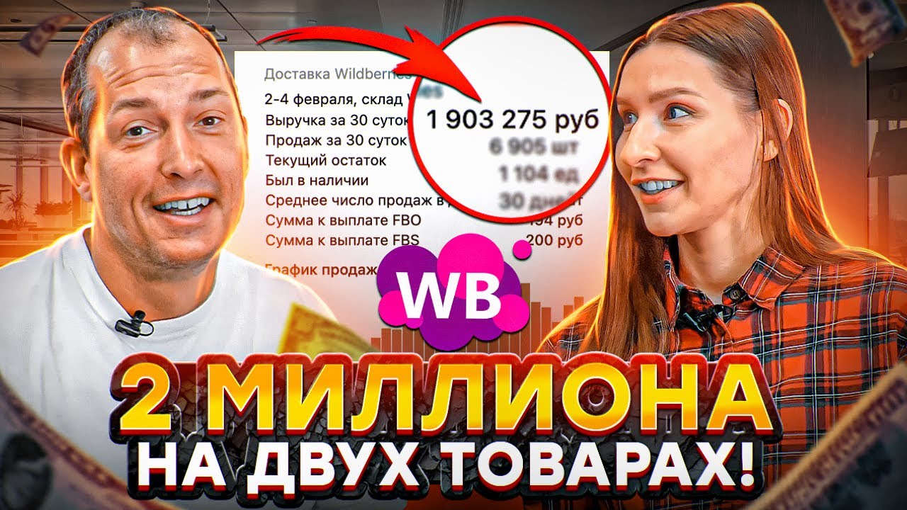 НАЧАЛА БИЗНЕС НА WILDBERRIES С 6 000 РУБЛЕЙ! Как продавать на Вайлдберриз? Товарный бизнес смотреть онлайн
