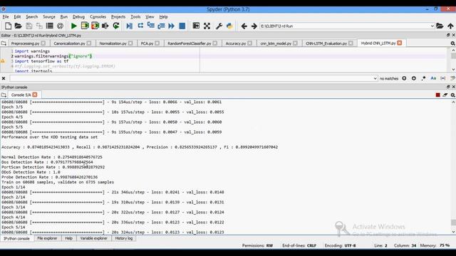 Deep Learning Based Network Security Data Sampling and Anomaly Prediction in Python смотреть онлайн