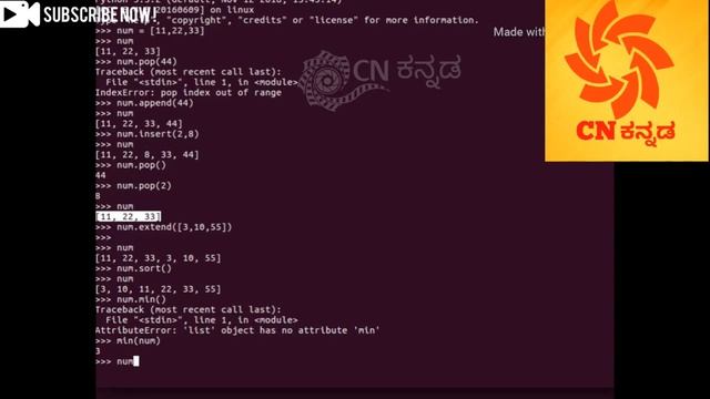 #5 Python | List in Python смотреть онлайн