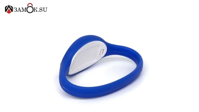 Артикул 0424С Ключ для электронного замка, резиновый браслет (синий) смотреть онлайн