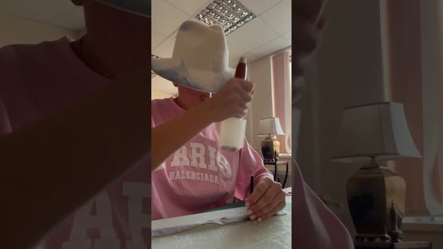 Изготовление шляпы ручной работы смотреть онлайн
