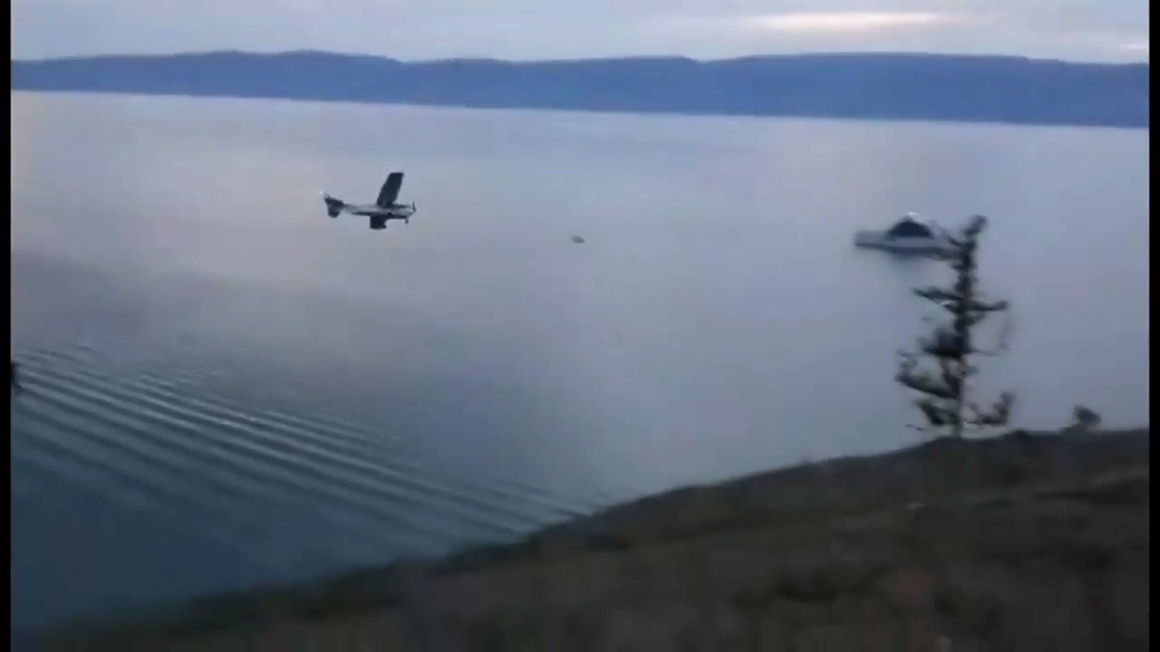 Момент падения самолета в Байкал смотреть онлайн