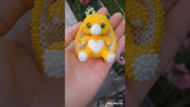 зайка Плюшик - амигуруми из бисера смотреть онлайн
