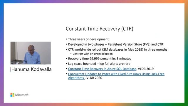 Challenges in Evolving a Successful Database Product (SQL Server) to a Cloud Service (SQL Azure) смотреть онлайн