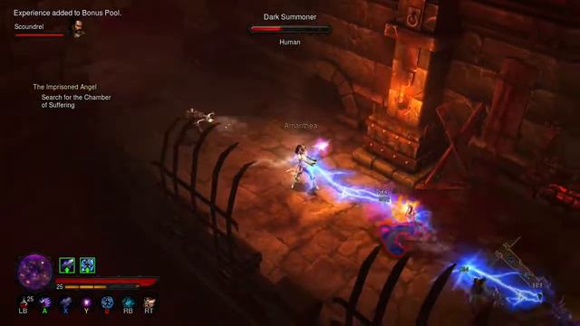 Diablo 3 RoS - Act 1 - Quest 9 - The Imprisoned Angel - Part 3 - Search Chamber of Suffering смотреть онлайн
